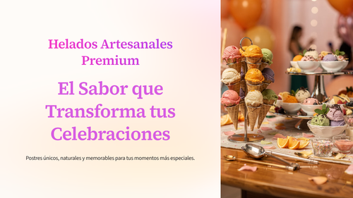 Helados Artesanales Premium: ¡Más de 40 recetas para emprender, vender o disfrutar! Helados artesanales dignos de una heladería gourmet!