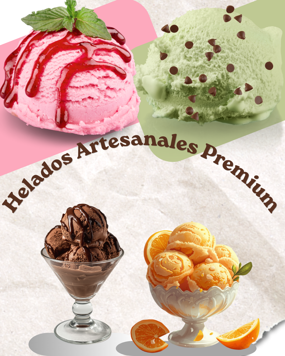 Helados Artesanales Premium: ¡Más de 40 recetas para emprender, vender o disfrutar! Helados artesanales dignos de una heladería gourmet!