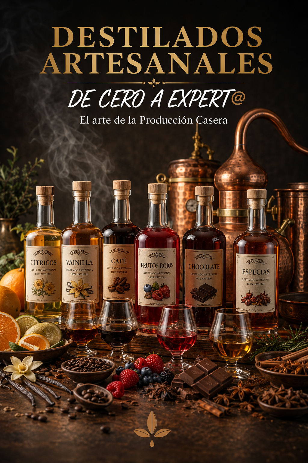 Destilados Artesanales de Cero a Expert@