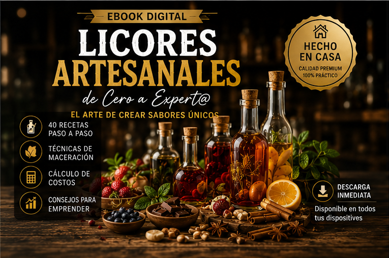 Licores Artesanales de Cero a Expert@